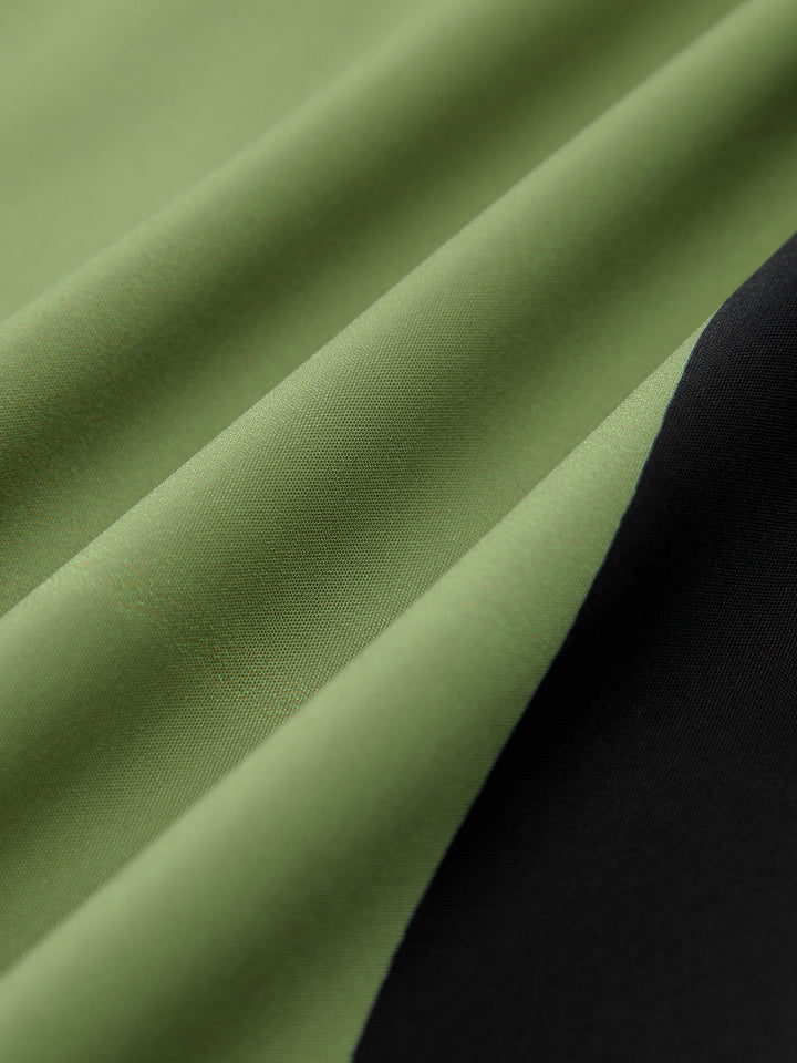 Stilla | Abstrakt Strapless Maxi Kjole
