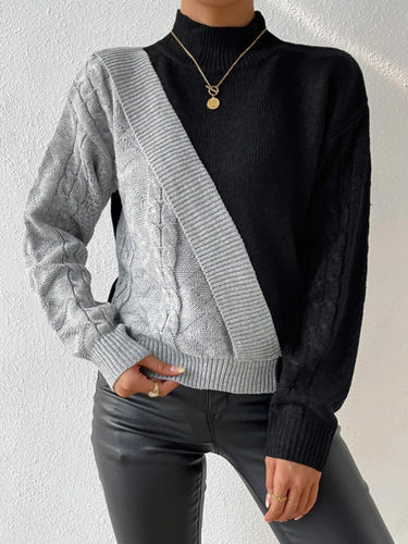 Stilla | Strikpullover med varmt materiale