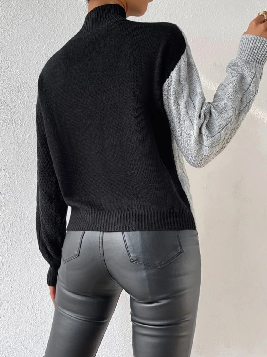 Stilla | Strikpullover med varmt materiale