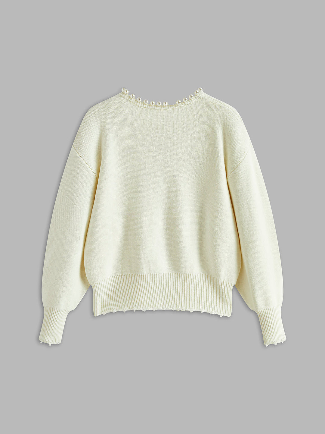 Stilla | Perler Cardigan med revne sømme