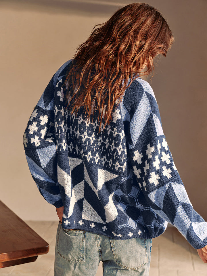 Stilla | Couture Boheme Trykt Piping Cozy Jakke Regulær Pasform Essential