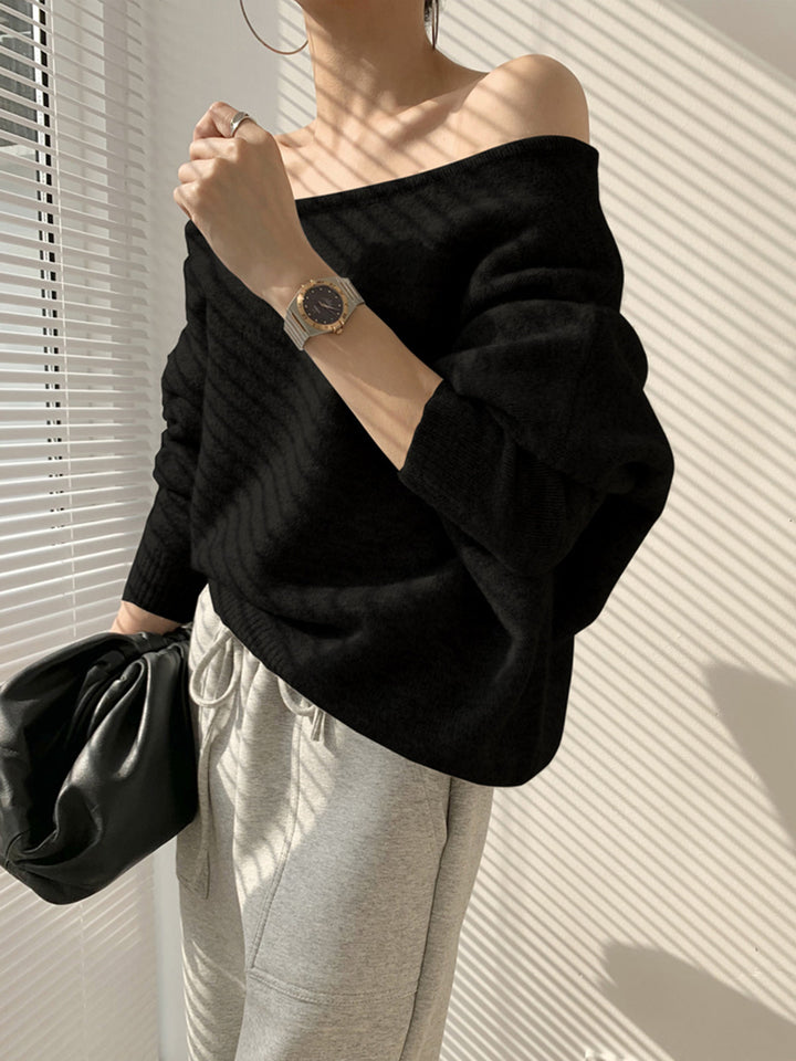 Stilla | Asymmetrisk Sweater Med En Skulder