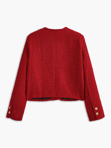 Stilla | Knap Tweed Jakke