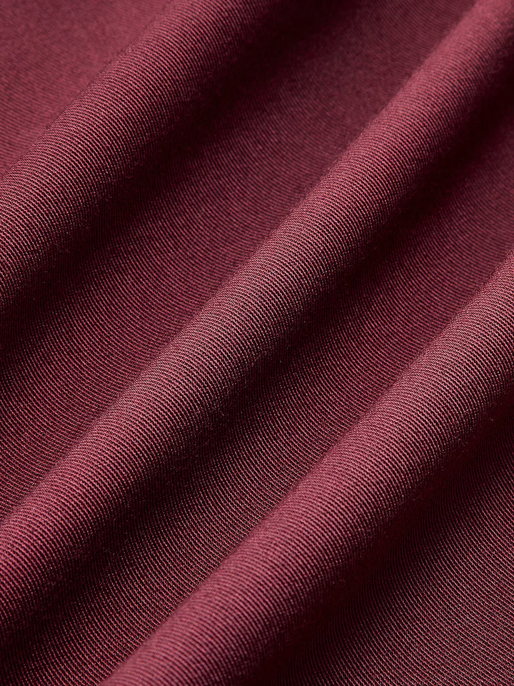 Stilla | Revers zip nederdel bourgogne jakke