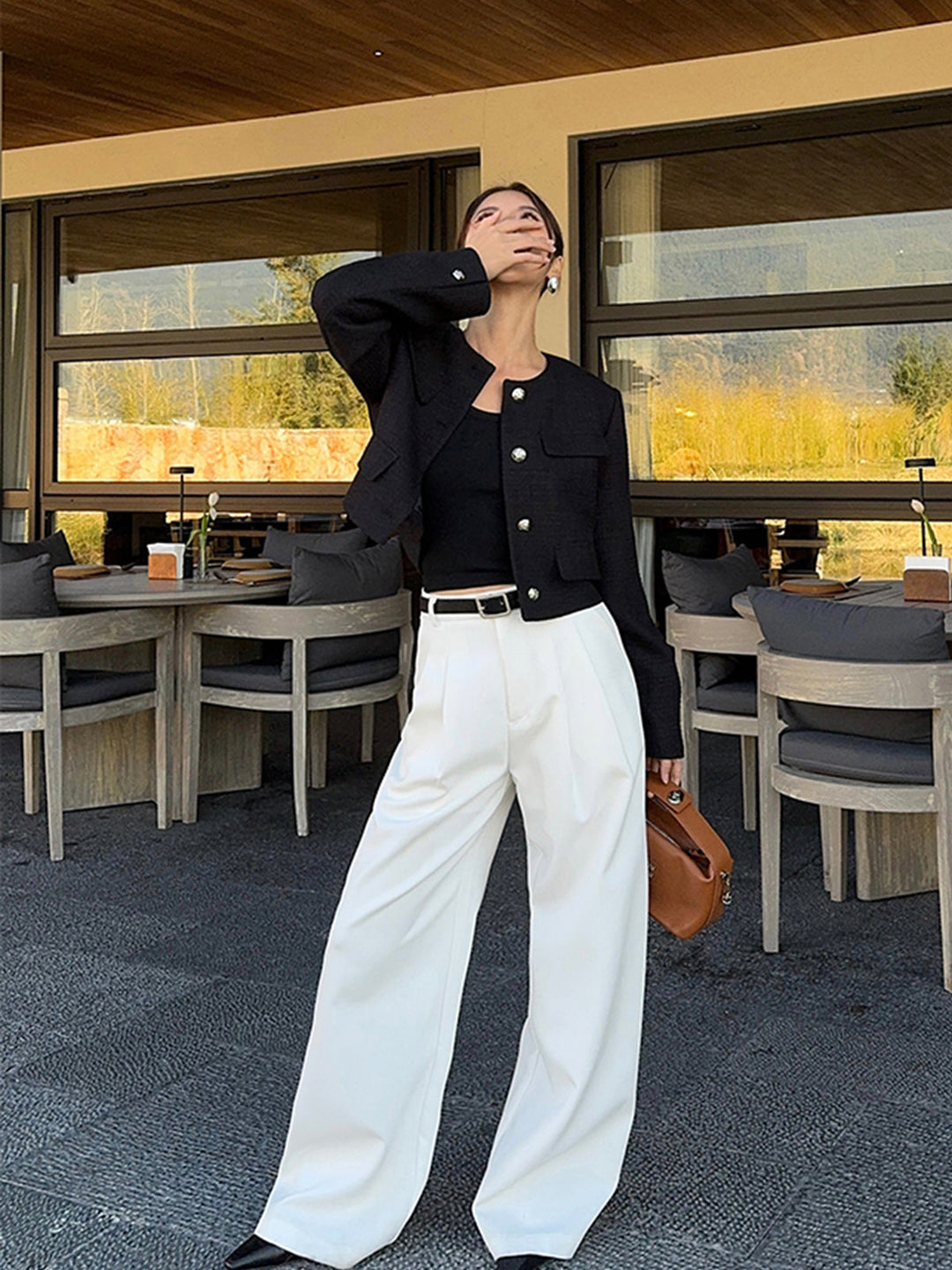 Stilla | Dun-Tweed-Jakke