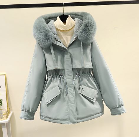 Stilla | Størrelse Jacke Af Bomuld Med Velourfoder