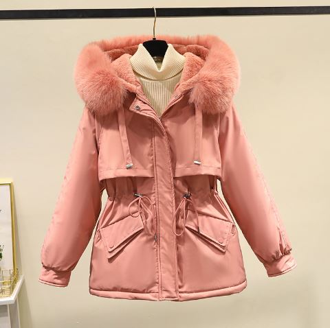 Stilla | Størrelse Jacke Af Bomuld Med Velourfoder