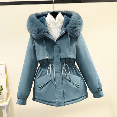 Stilla | Størrelse Jacke Af Bomuld Med Velourfoder