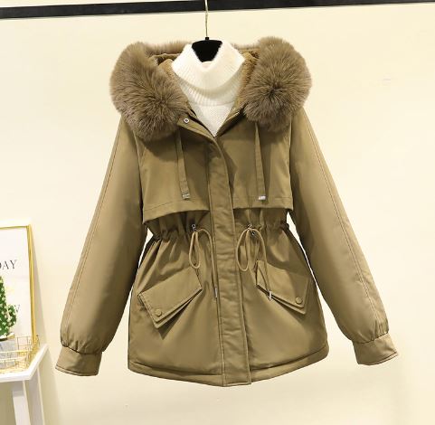 Stilla | Størrelse Jacke Af Bomuld Med Velourfoder