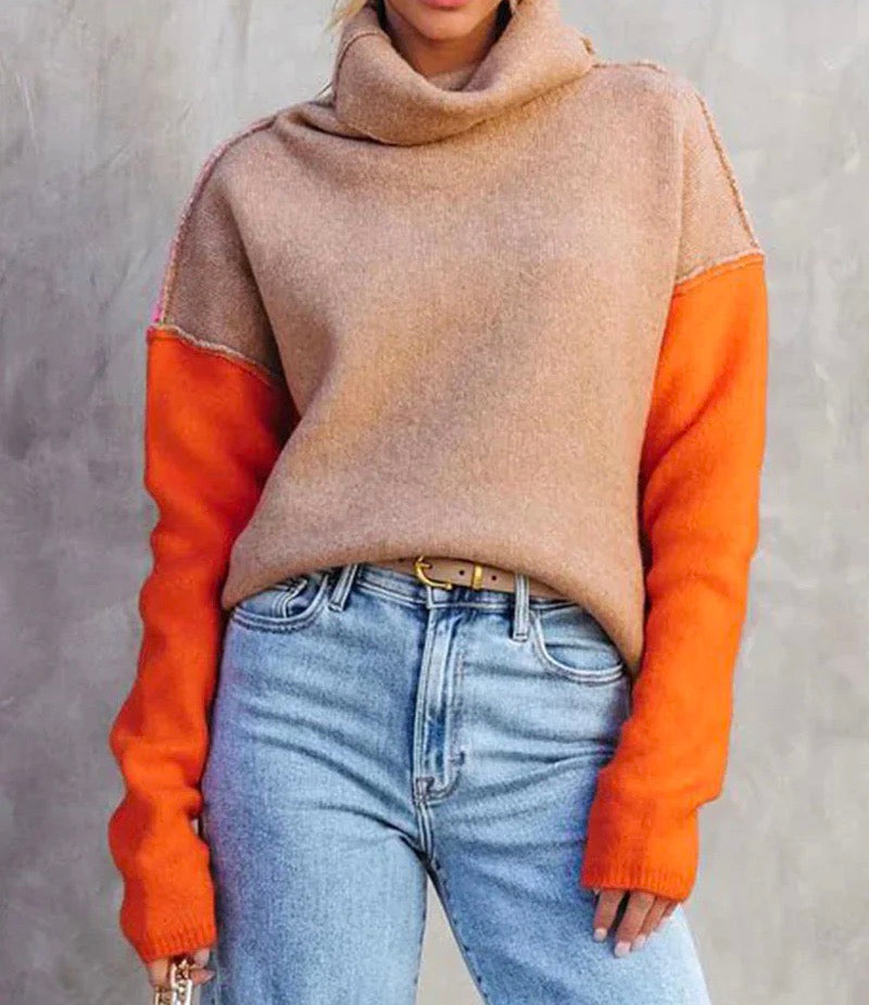 Stilla | Casual rullekrave sweater