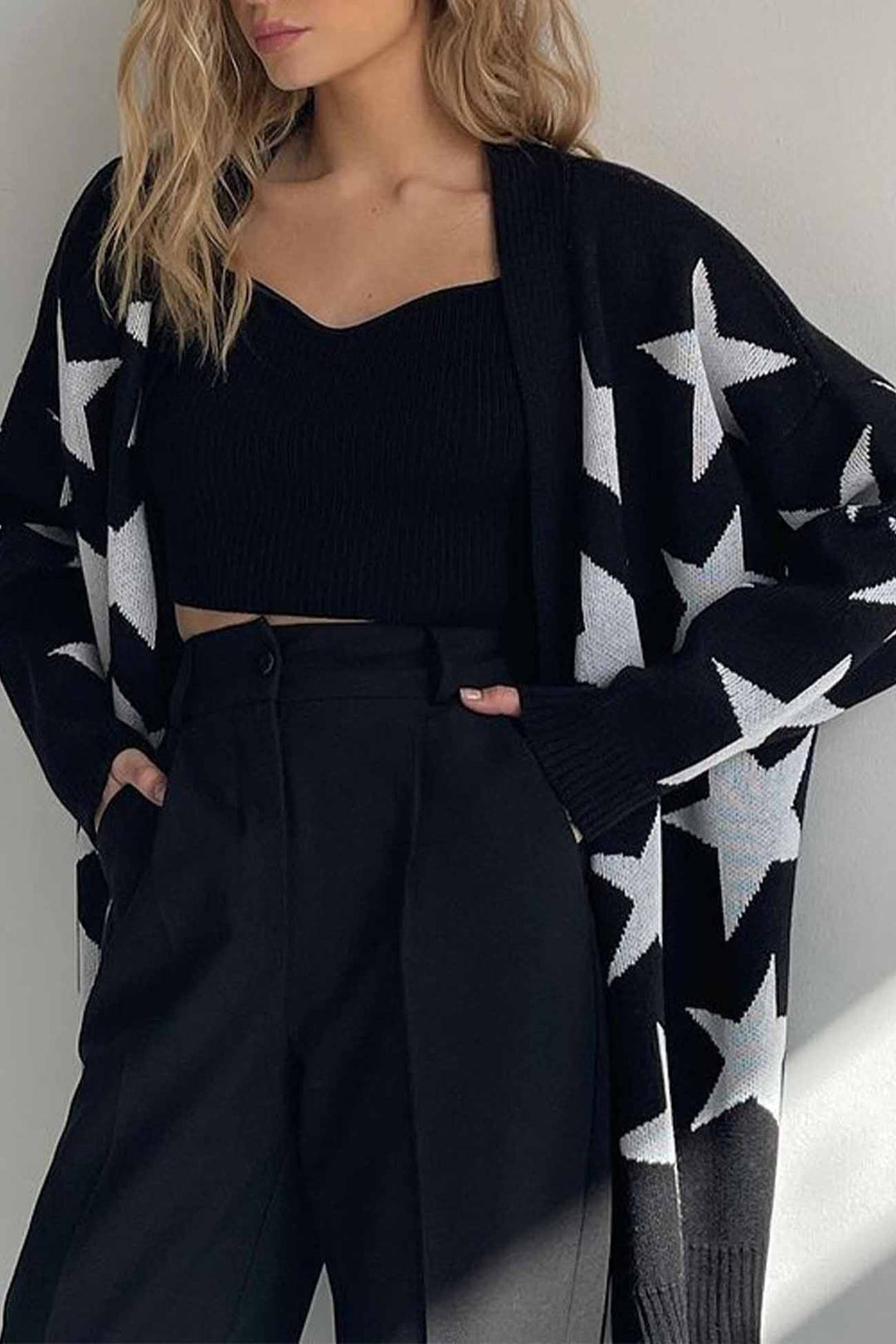 Stilla | Læderlig og Komfortabel Cardigan