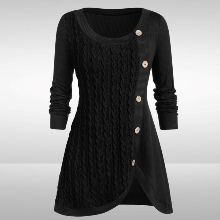 Stilla | Enkelt Elegant Sweater med Løs Pasform