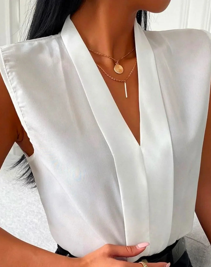 Stilla | Bluse Ærmeløs Bluse