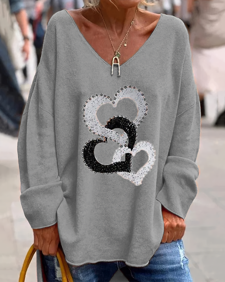 Stilla | Grafikpullover til Hygge