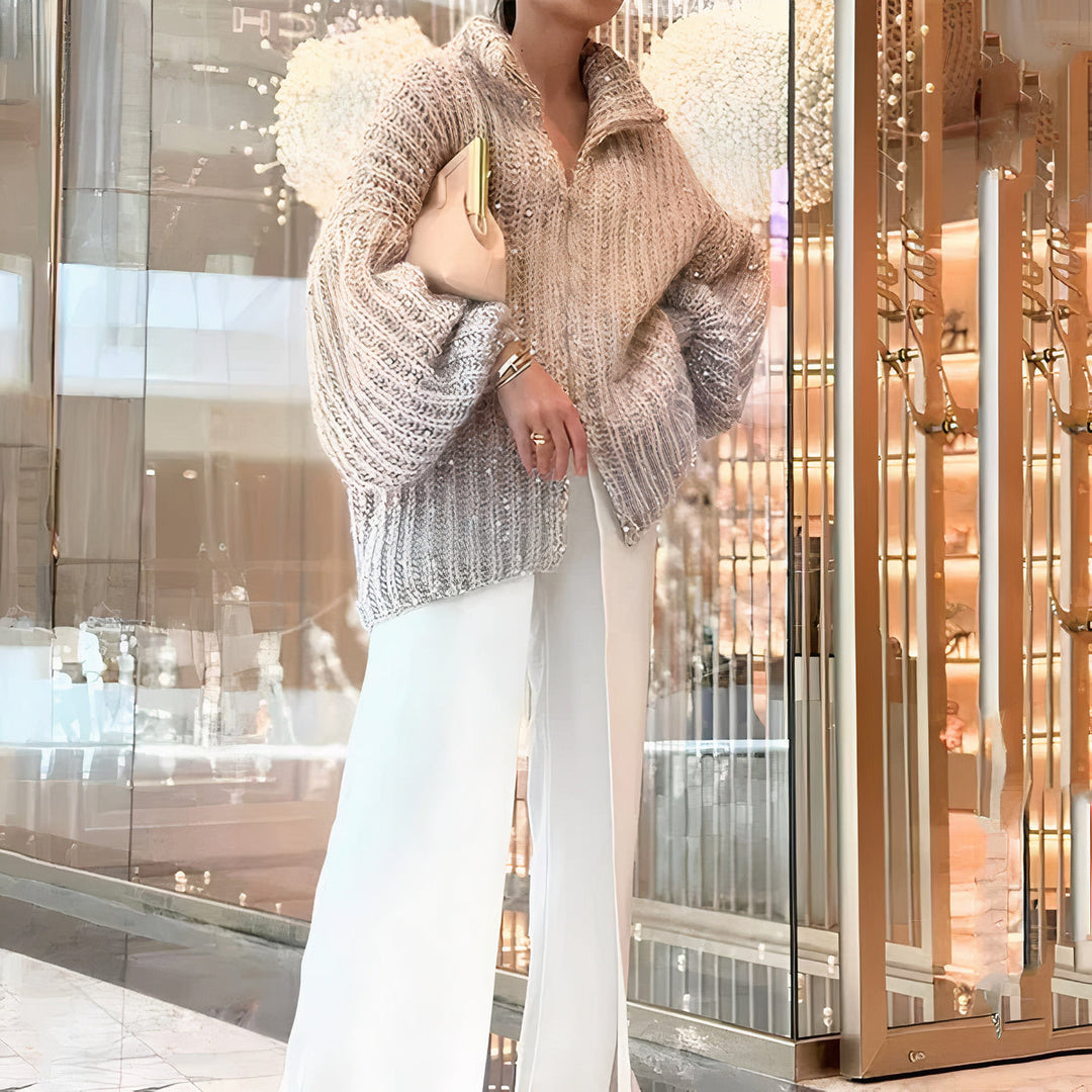 Stilla | Pullover i Skinnende Silke
