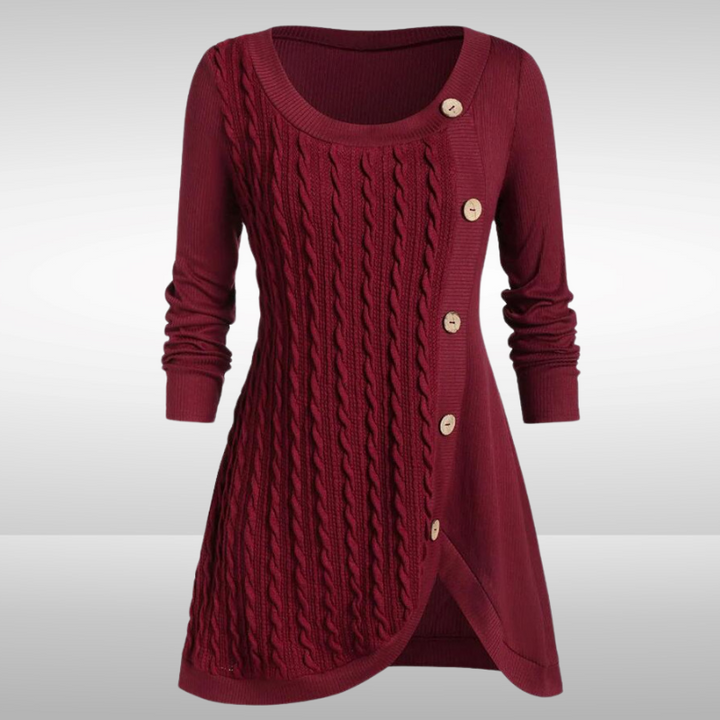 Stilla | Enkelt Elegant Sweater med Løs Pasform