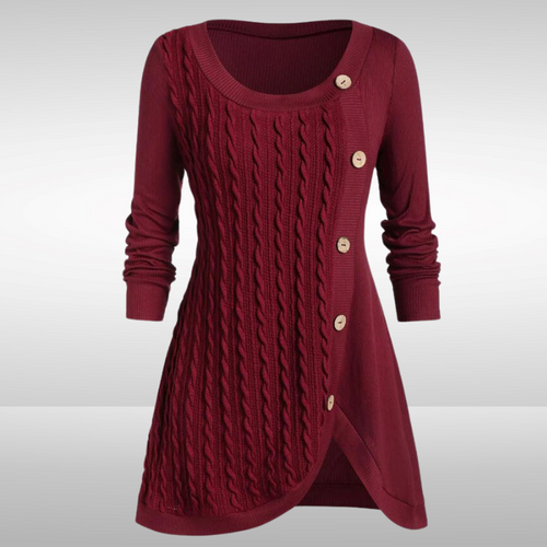 Stilla | Enkelt Elegant Sweater med Løs Pasform