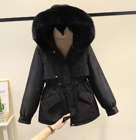 Stilla | Størrelse Jacke Af Bomuld Med Velourfoder
