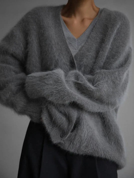 Stilla | Fernanda Elegante Oversize Dame Cardigan