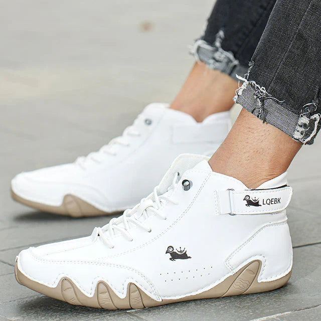 Stilla | Behagelige Og Skridsikre Barfodssko Lavet Af Ægte Læder