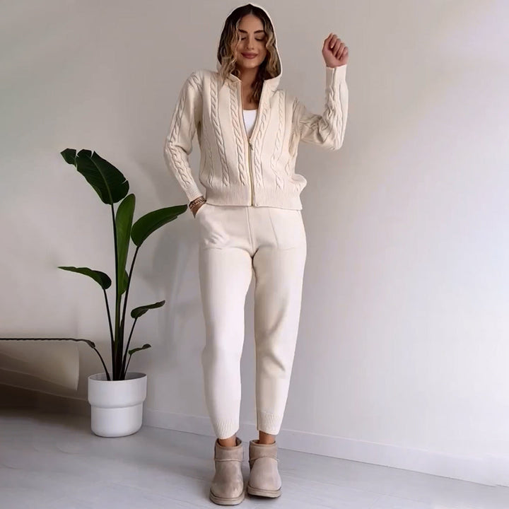 Stilla | Trendy og Casual Jakke og Bukser Sæt