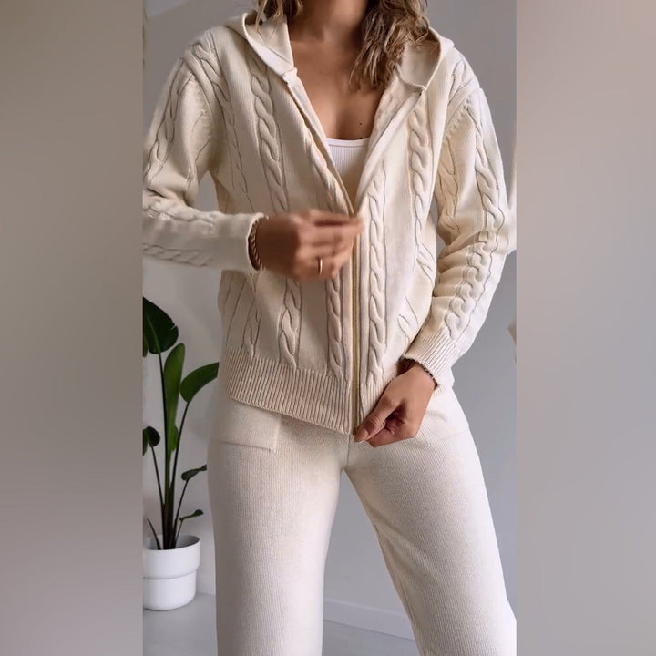 Stilla | Trendy og Casual Jakke og Bukser Sæt