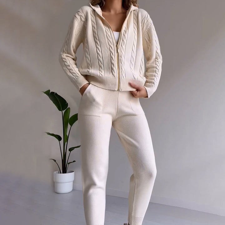 Stilla | Trendy og Casual Jakke og Bukser Sæt