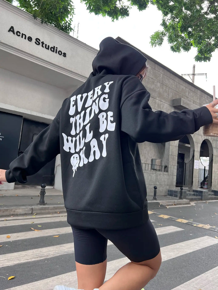 Stilla | Will Be Okay Hoodie til Damer