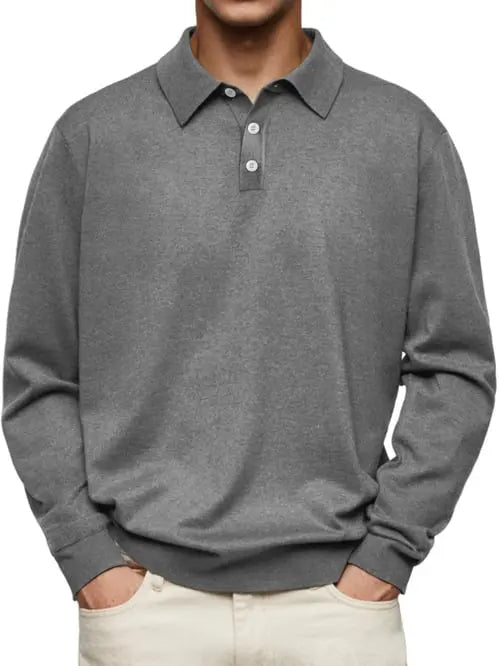 Stilla | Langærmet Polo Shirt Mænd