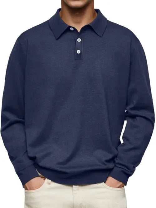 Stilla | Langærmet Polo Shirt Mænd