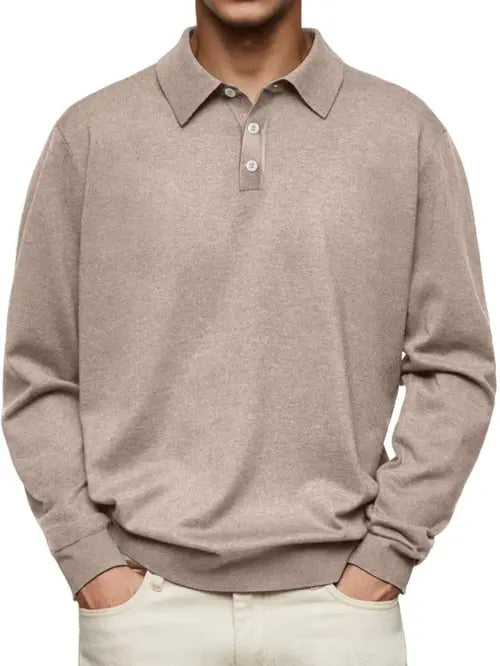 Stilla | Langærmet Polo Shirt Mænd