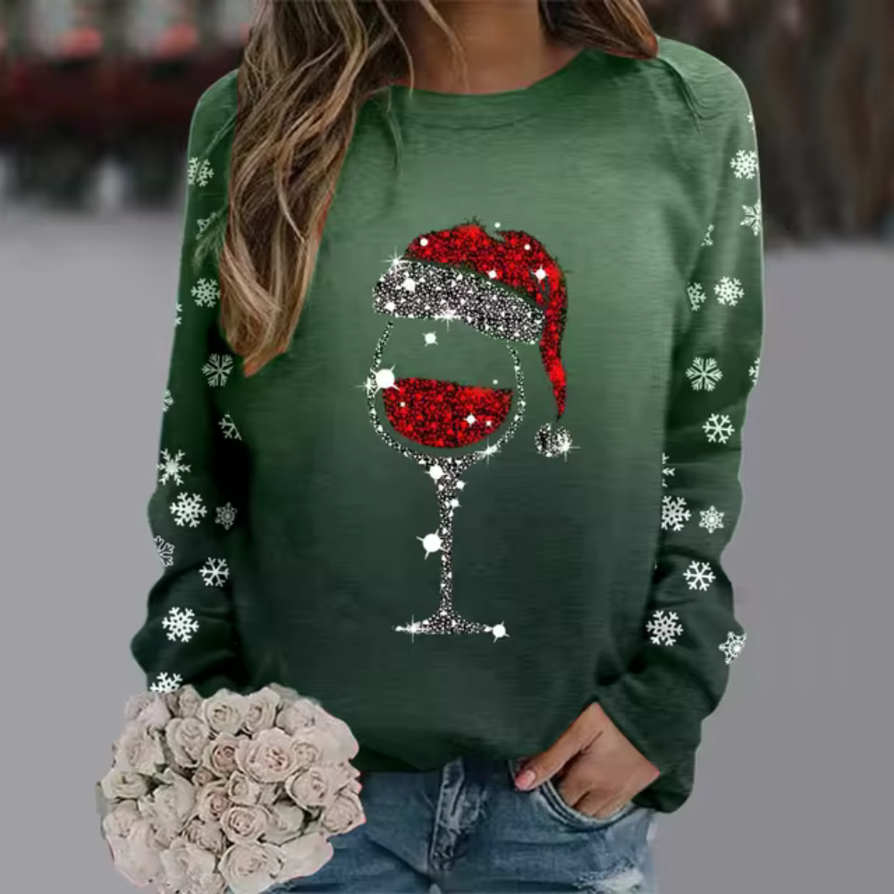 Stilla | Over Størrelse Jul Sweatshirt