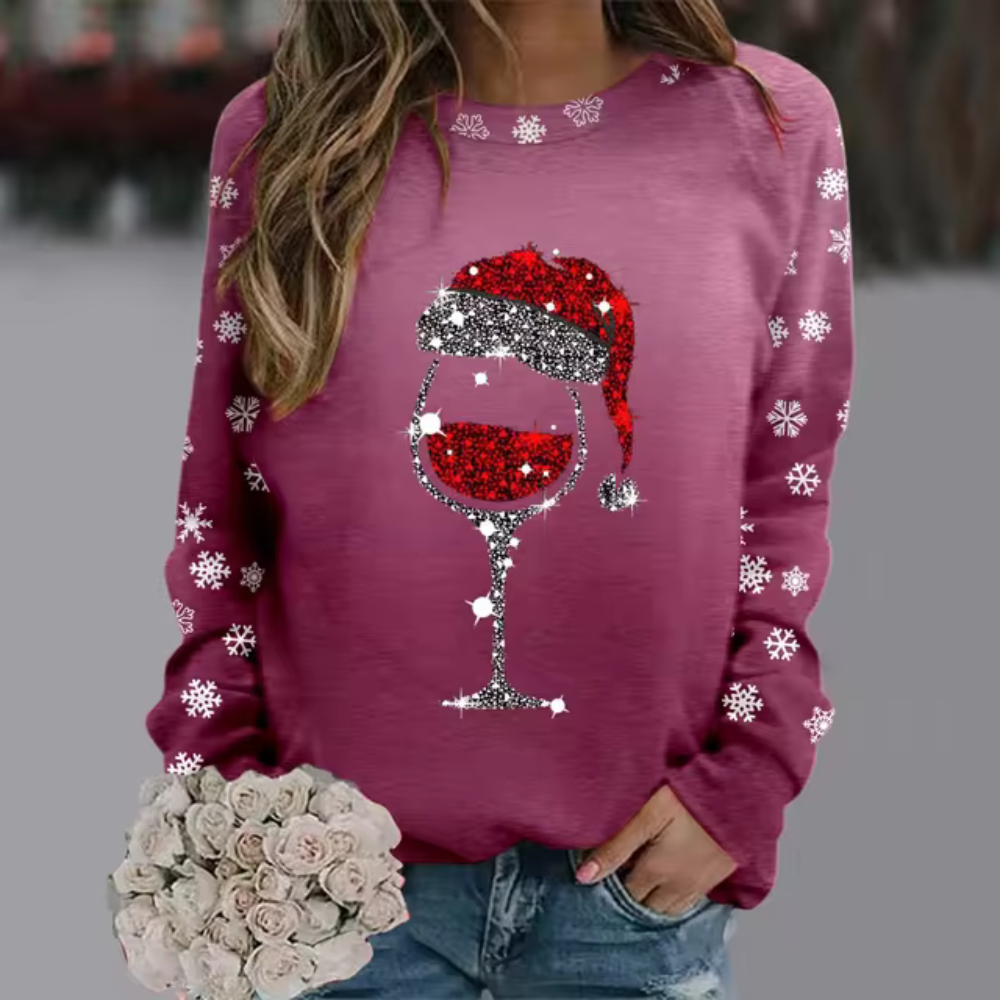 Stilla | Over Størrelse Jul Sweatshirt