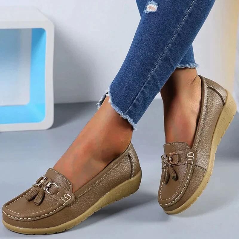 Stilla | Klassiske Læder Loafers
