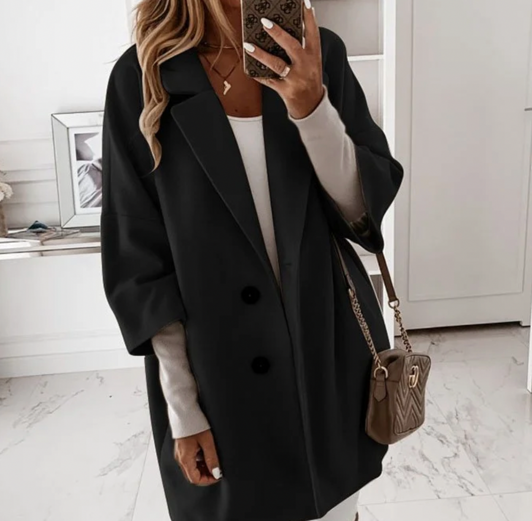 Stilla | Modetrend Frakke i Løs Stil