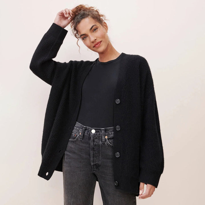 Stilla | Oversize-cardigan i kasjmir