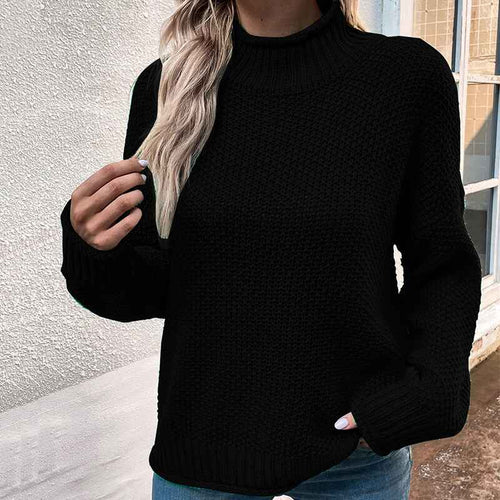 Stilla | Lækkert skåret sweater med trendfaktor