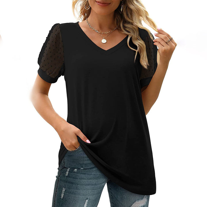 Stilla | T-Shirt Med V-Udskæring Fra Mærket