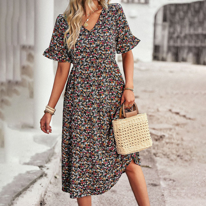 Stilla | Blomstret Sommerkjole Damer