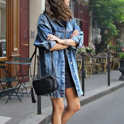 Stilla | Lange Jeansjakke Til Damer