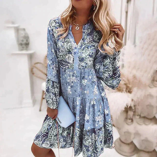 Stilla | Elegante Festkjole med Glitrende Look