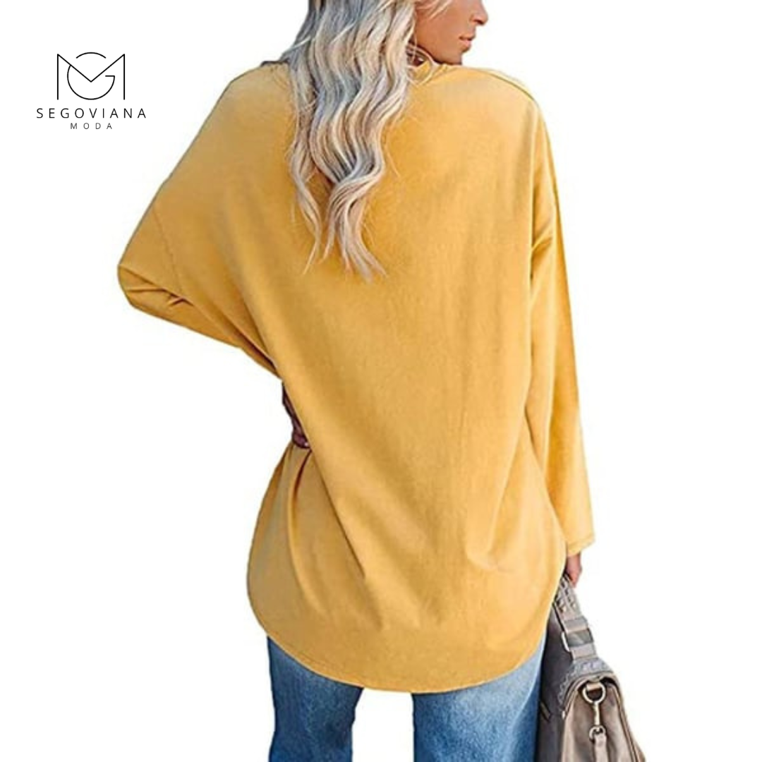 Stilla | Elegant V-Udskæring Shirt