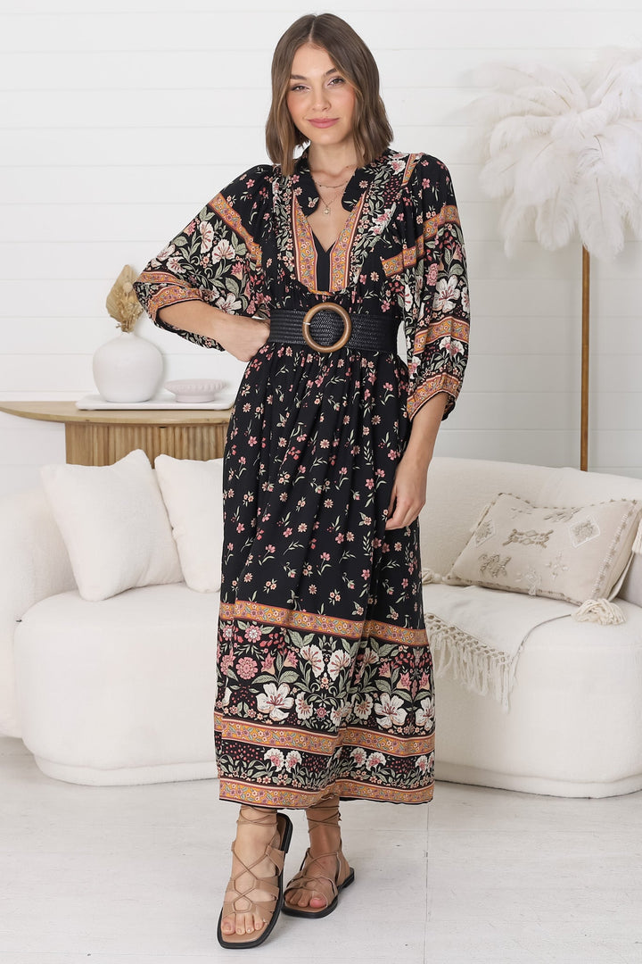 Stilla | Legende Boho Midikjole