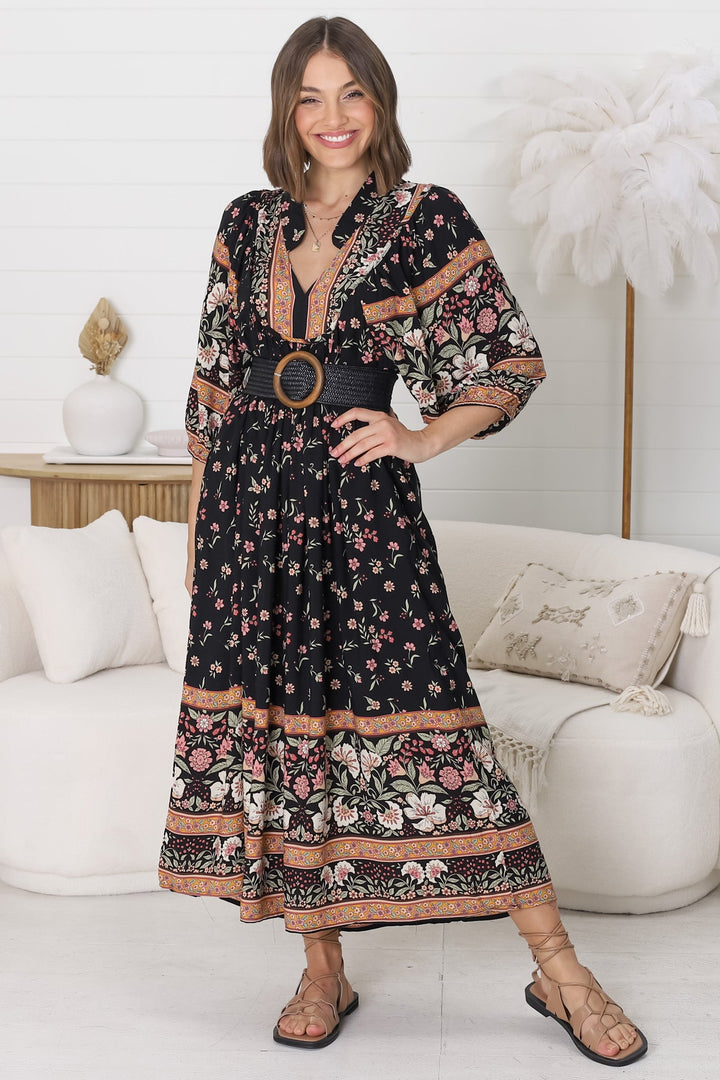 Stilla | Legende Boho Midikjole