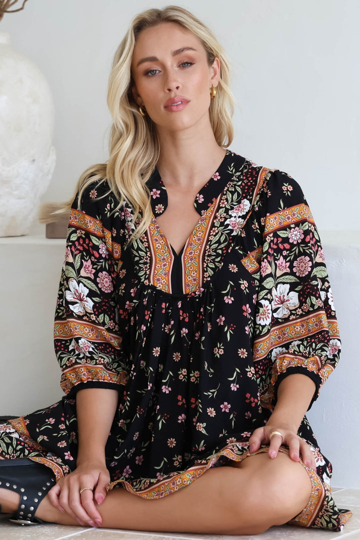 Stilla | Legende Boho Midikjole