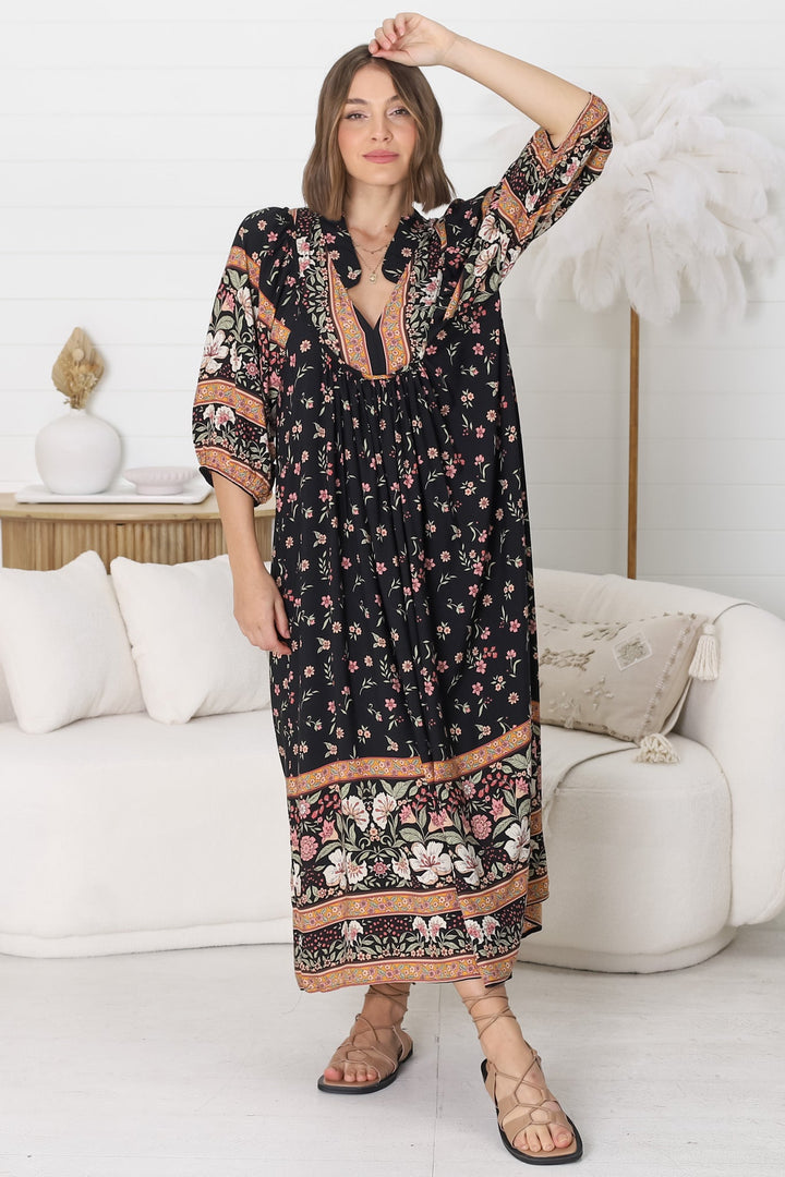Stilla | Legende Boho Midikjole