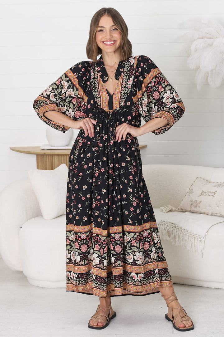 Stilla | Legende Boho Midikjole