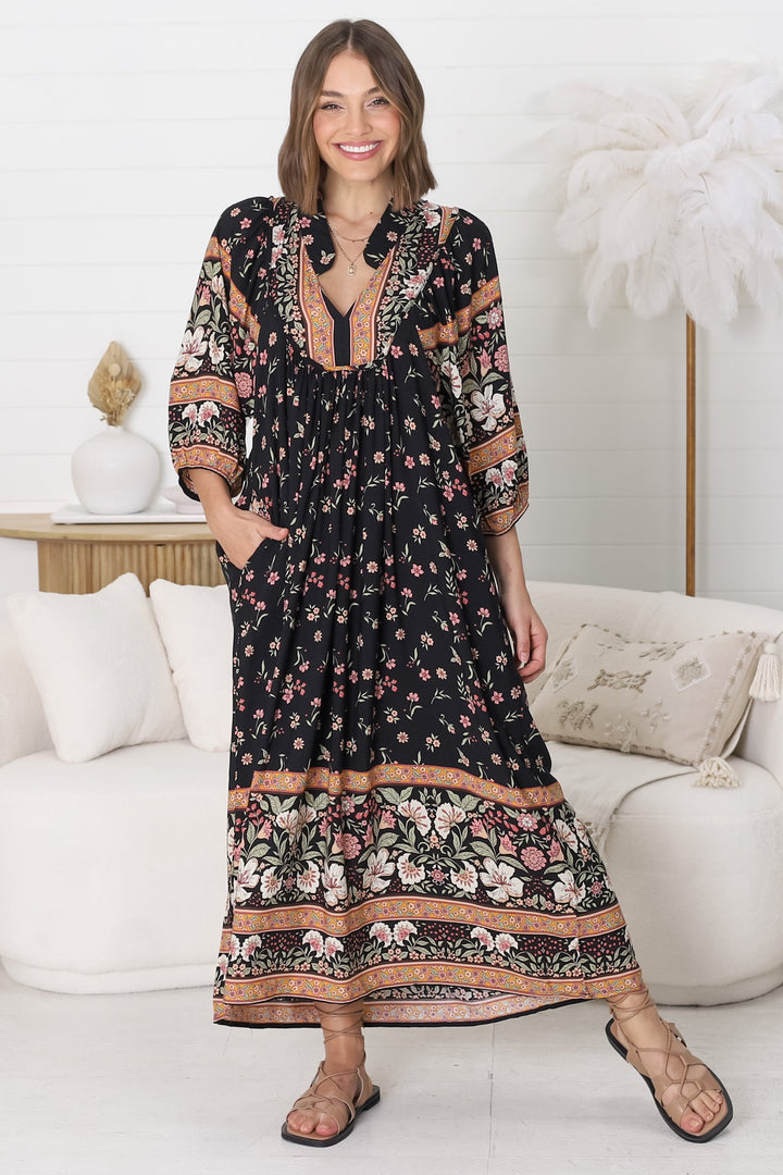 Stilla | Legende Boho Midikjole