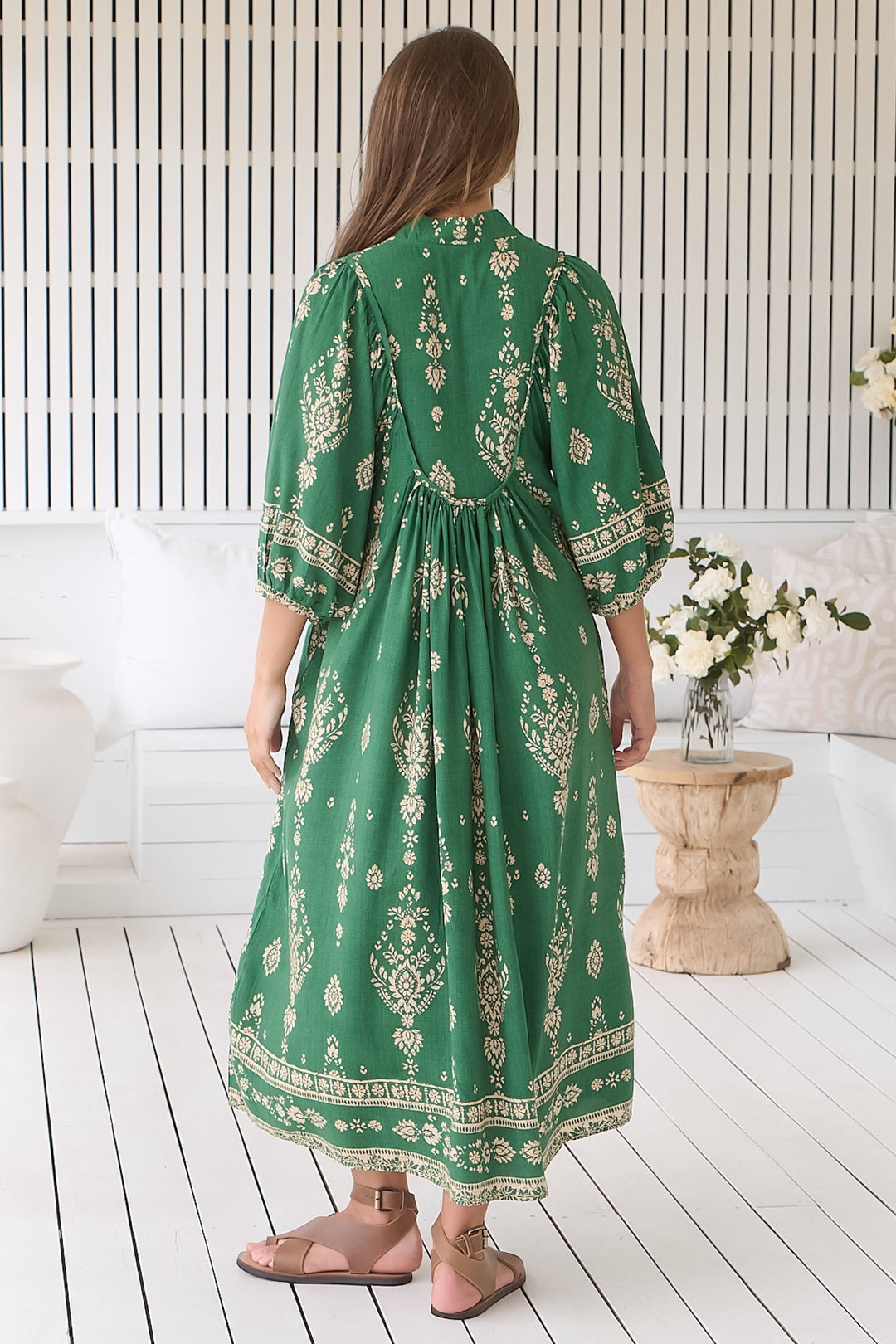 Stilla | Luftigt Boho Midi Kjole