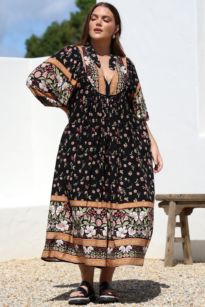 Stilla | Legende Boho Midikjole